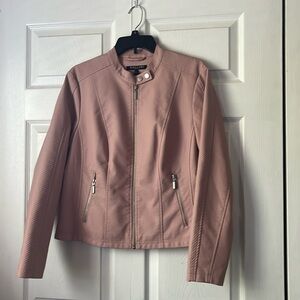 Baccini brand faux leather jacket